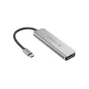 Conceptronic DONN02G Base para portátil/Repetidor de puertos USB 3.2 Gen 1 (3.1 Gen 1) Type-C aluminio