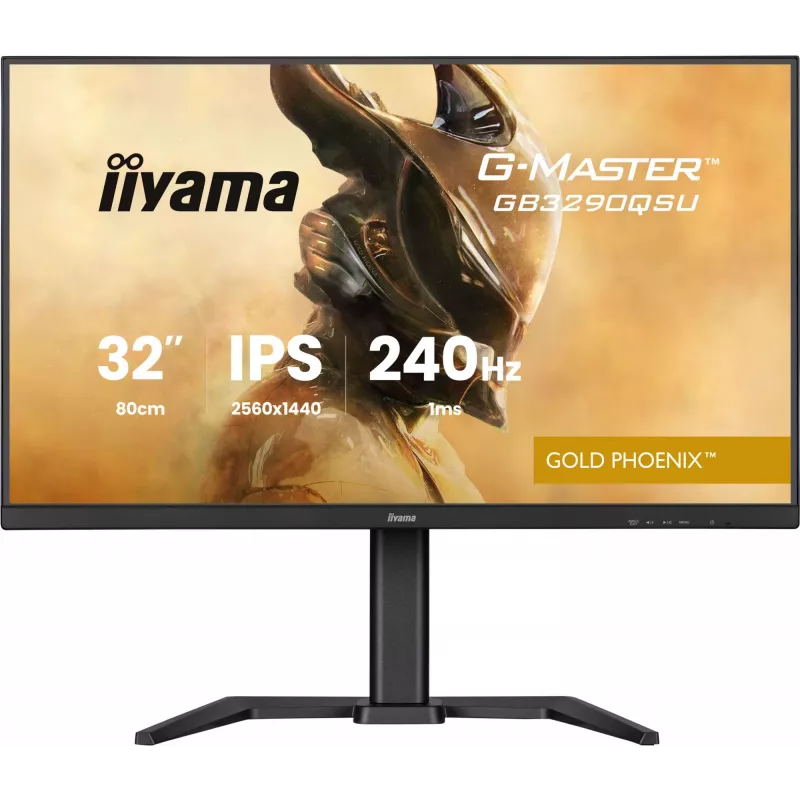 iiyama G-MASTER GB3290QSU-B1 Monitor de ordenador 80 cm (31,5 inch) 2560 x 1440 píxeles Quad HD LED negro