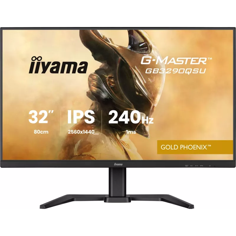 iiyama G-MASTER GB3290QSU-B1 Monitor de ordenador 80 cm (31,5 inch) 2560 x 1440 píxeles Quad HD LED negro
