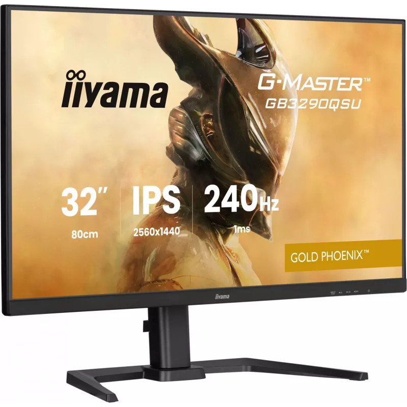 iiyama G-MASTER GB3290QSU-B1 Monitor de ordenador 80 cm (31,5 inch) 2560 x 1440 píxeles Quad HD LED negro