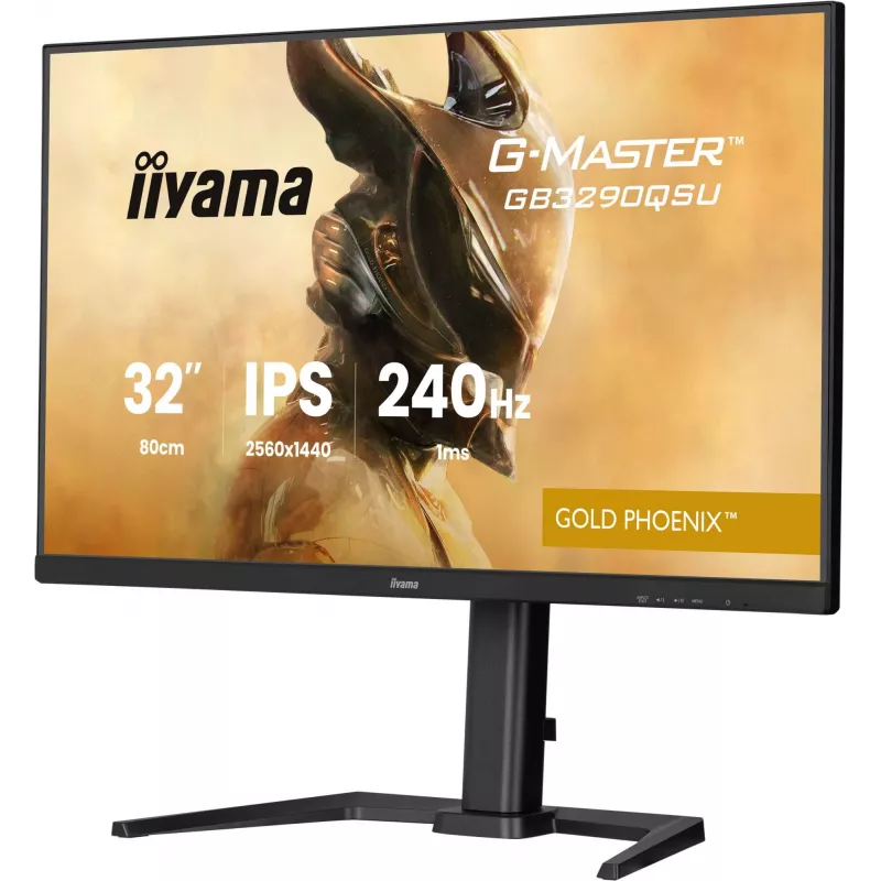 iiyama G-MASTER GB3290QSU-B1 Monitor de ordenador 80 cm (31,5 inch) 2560 x 1440 píxeles Quad HD LED negro