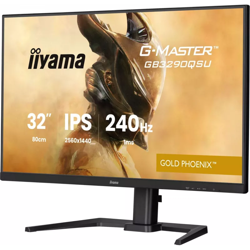 iiyama G-MASTER GB3290QSU-B1 Monitor de ordenador 80 cm (31,5 inch) 2560 x 1440 píxeles Quad HD LED negro