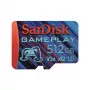 WESTERN DIGITAL Tarjeta microSD SanDisk GamePlay para gaming móvil y en consolas portátiles – 512 GB – 90 MB/s130 MB/s UHS-I