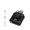 ATEN Conmutador KVM HDMI USB 4K de 2 puertos con mando a distancia para selección de puertos