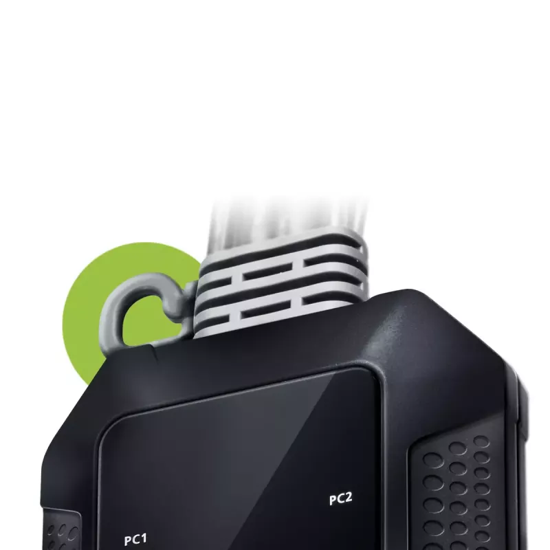 ATEN Conmutador KVM HDMI USB 4K de 2 puertos con mando a distancia para selección de puertos