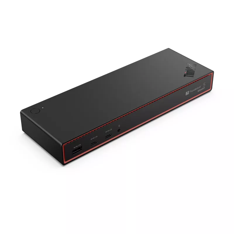 Estación de acoplamiento Lenovo ThinkPad Thunderbolt 5 Smart Dock 7500 Con cable Negro