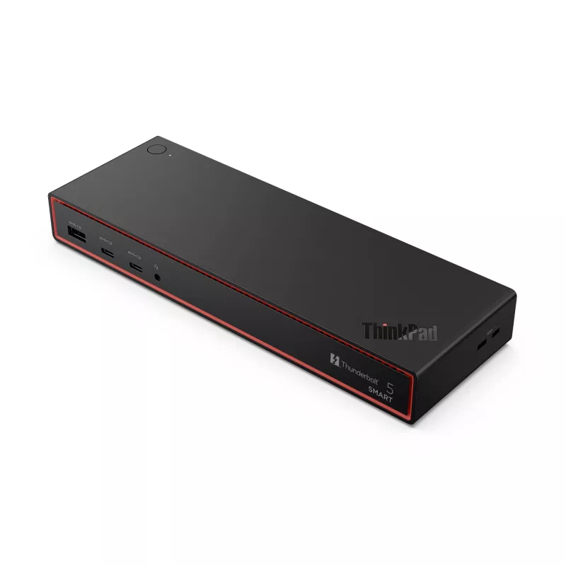 Estación de acoplamiento Lenovo ThinkPad Thunderbolt 5 Smart Dock 7500 Con cable Negro