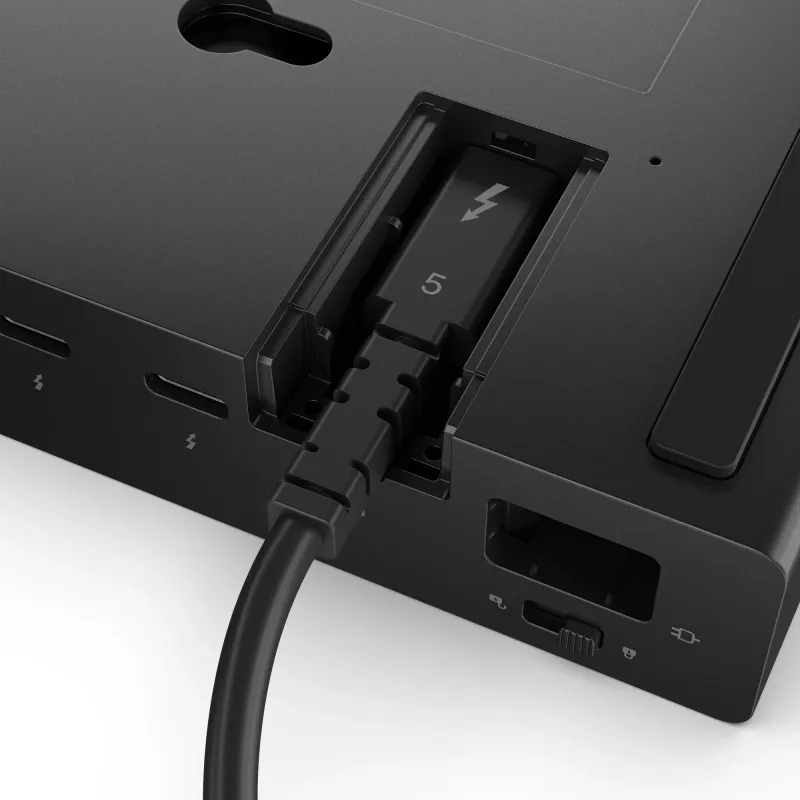 Estación de acoplamiento Lenovo ThinkPad Thunderbolt 5 Smart Dock 7500 Con cable Negro
