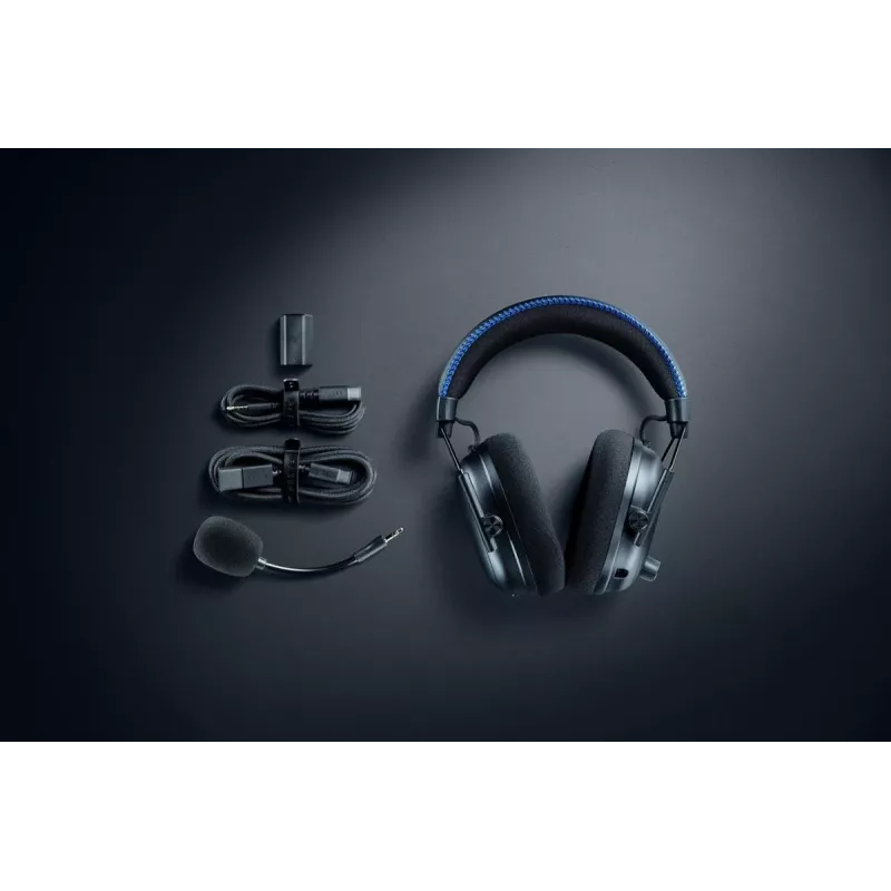 Auriculares RAZER Blackshark V3 Pro - Estéreo - Inalámbrico/ USB - Negro para Playstation