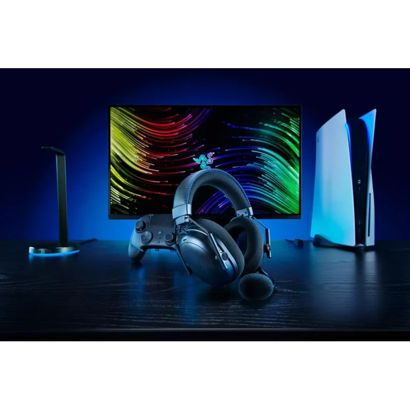 Auriculares RAZER Blackshark V3 Pro - Estéreo - Inalámbrico/ USB - Negro para Playstation
