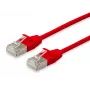 Cable de red Equip Cat.6A F/FTP Slim Patch Cable RJ-45 0,5m Rojo