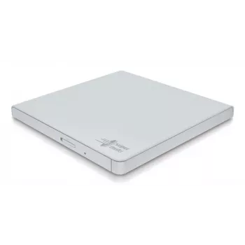 HITACHI-LG DATA STORAGE Grabador de DVD portátil ultrafino - Gp57eb40 - USB 2.0 - White