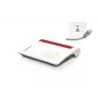 Router FRITZ Box 7530 Gigabit Ethernet Doble banda (2,4 GHz / 5 GHz) Negro, Rojo, Blanco