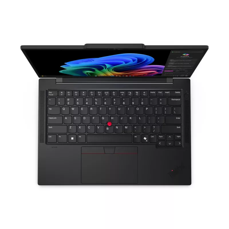 Lenovo ThinkPad T14s Gen 6 (Snapdragon) Copilot+ PC X1E-78-100 Portátil 35,6 cm (14 inch) WUXGA 32 GB LPDDR5x-SDRAM 1 TB SSD Wi-Fi 7 (802.11be) Windows 11 Pro Alemán Negro
