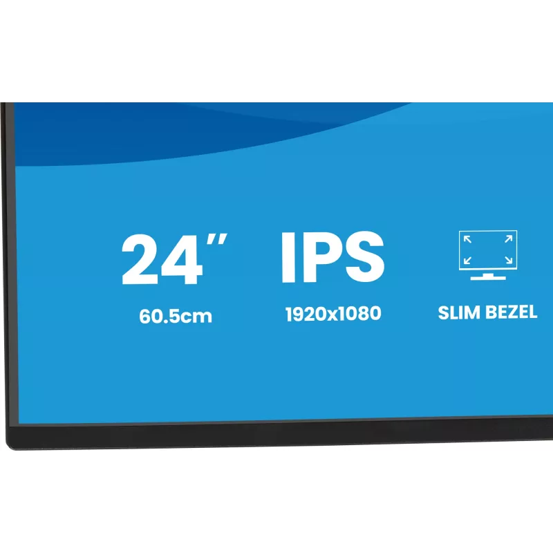 Monitor iiyama ProLite X2492HSU-B1 60,5 cm (23,8 inch) 1920 x 1080 píxeles Full HD LED Negro