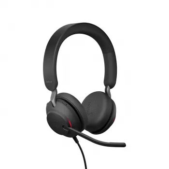 Jabra Evolve2 40 SE USB-A, UC Estéreo, Con cable, Llamadas/Música, 20 - 20000 Hz, 188 g, Auricular, Negro