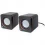 Manhattan 2600 Series 161435 sistema de altavoces, 2.0 estéreo, alimentación USB, 6 W RMS, 90 - 20000 Hz, negro