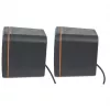 Manhattan 2600 Series 161435 sistema de altavoces, 2.0 estéreo, alimentación USB, 6 W RMS, 90 - 20000 Hz, negro