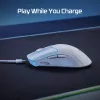 HyperX Pulsefire Haste 2 - Ratón gaming inalámbrico (Blanco)