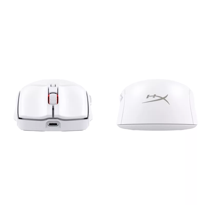 HyperX Pulsefire Haste 2 - Ratón gaming inalámbrico (Blanco)