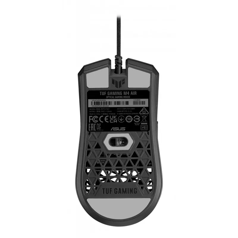 ASUS TUF Gaming M4 Air Ratón ambidiestro USB Type-A Óptico 16000 DPI