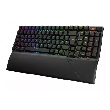 ASUS ROG Strix Scope II 96 Wireless Teclado Gaming USB + RF Wireless + Bluetooth QWERTZ Alemán Negro