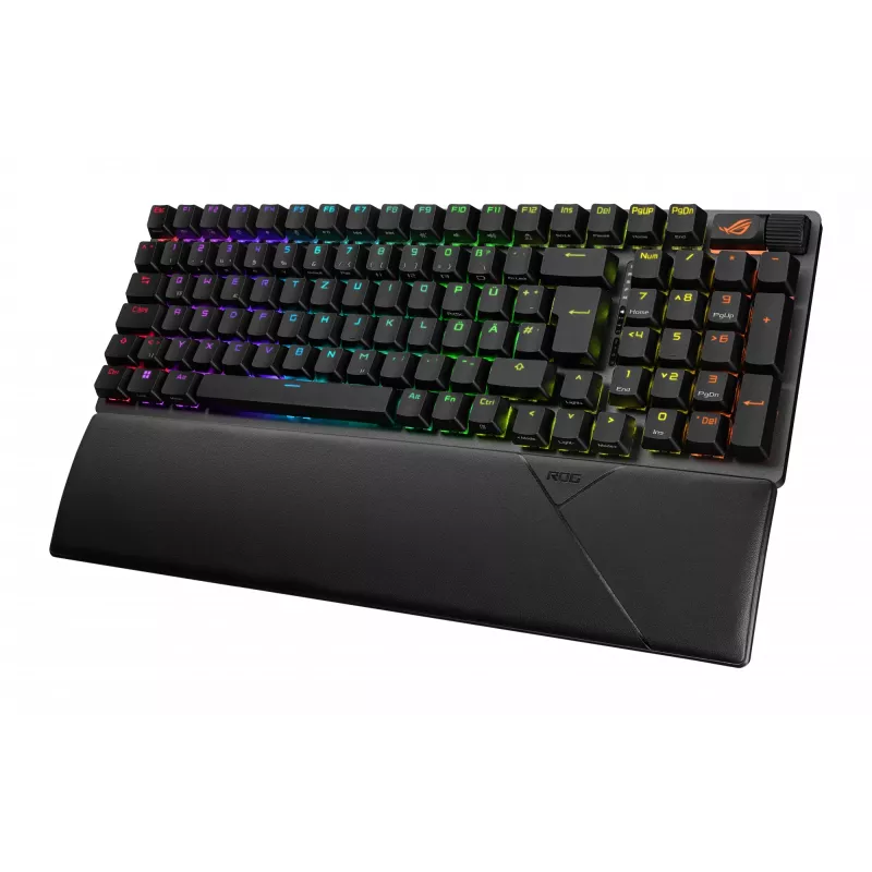 ASUS ROG Strix Scope II 96 Wireless Teclado Gaming USB + RF Wireless + Bluetooth QWERTZ Alemán Negro