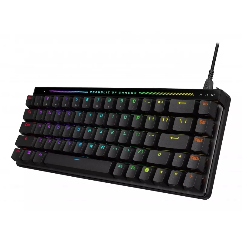 ASUS ROG Falchion Ace HFX Teclado Gaming USB QWERTZ Alemán Negro