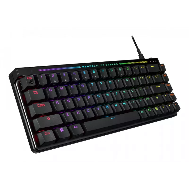 ASUS ROG Falchion Ace HFX Teclado Gaming USB QWERTZ Alemán Negro