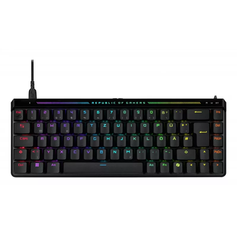 ASUS ROG Falchion Ace HFX Teclado Gaming USB QWERTZ Alemán Negro