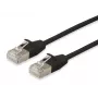 Cable de red Equip Cat.6A F/FTP Slim Patch Cable RJ-45 20m Negro