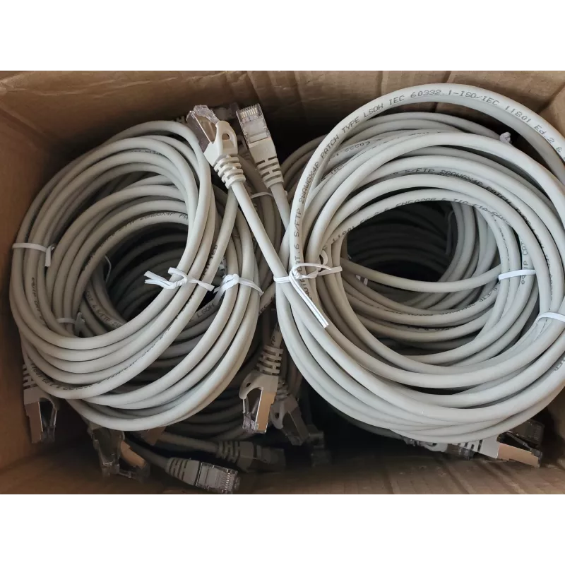 Equip Cat.6 S/FTP Cable de conexión, 2,0 m, 34 uds./Caja interior, Gris