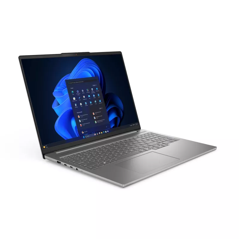Portátil Lenovo IdeaPad Pro 5 16IAH10 Intel Core Ultra 9 285H 40,6 cm (16 inch) 2.8K 32 GB LPDDR5x-SDRAM 1 TB SSD Wi-Fi 7 (802.11be) Windows 11 Pro alemán gris
