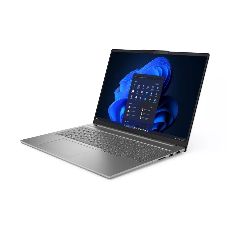 Portátil Lenovo IdeaPad Pro 5 16IAH10 Intel Core Ultra 9 285H 40,6 cm (16 inch) 2.8K 32 GB LPDDR5x-SDRAM 1 TB SSD Wi-Fi 7 (802.11be) Windows 11 Pro alemán gris