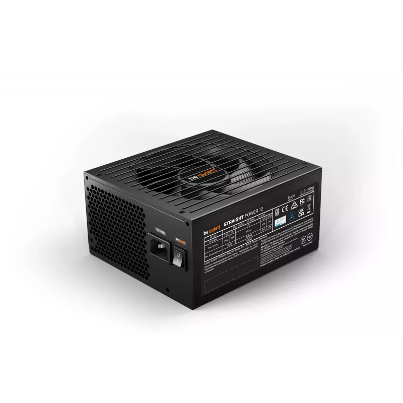 be quiet! BN338 fuente de alimentación 1000 W 20+4 pin ATX ATX negro