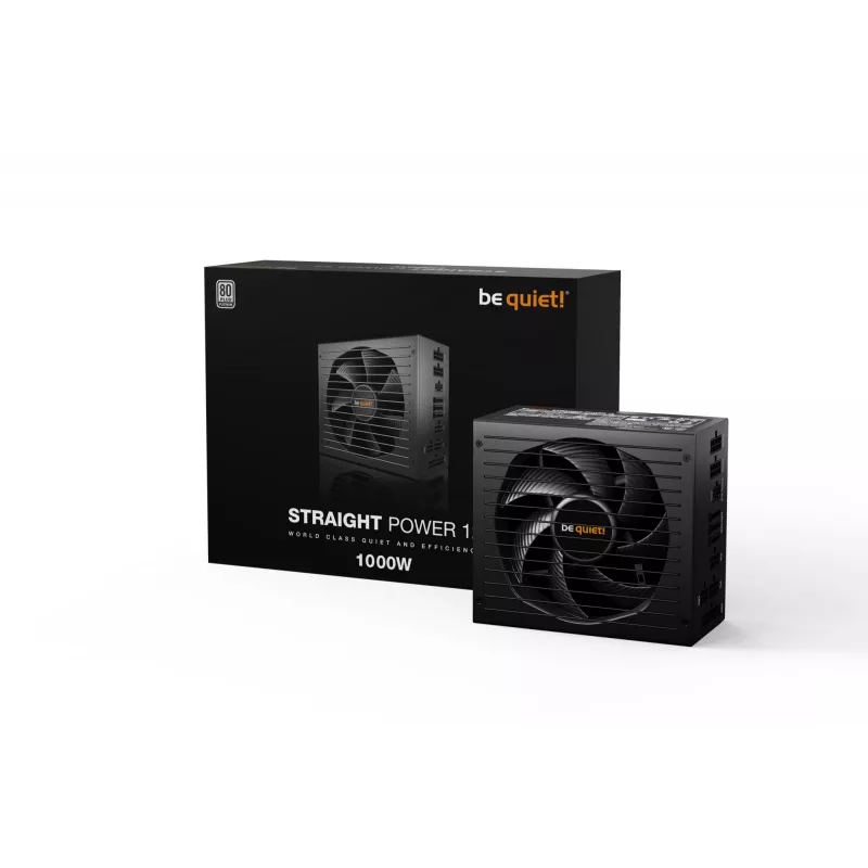 be quiet! BN338 fuente de alimentación 1000 W 20+4 pin ATX ATX negro