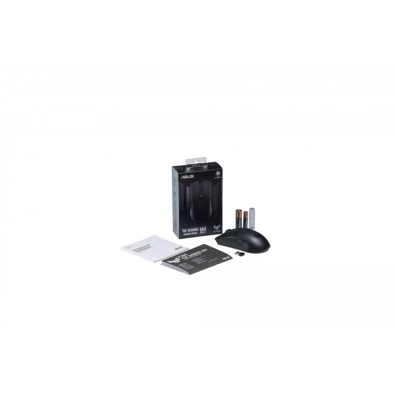 Ratón ASUS TUF Gaming M4 Wireless para diestros RF Wireless + Bluetooth óptico 12000 DPI