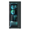 ARCTIC Xtender VG (Mirror Black) Caja de PC E-ATX premium con soporte vertical para GPU