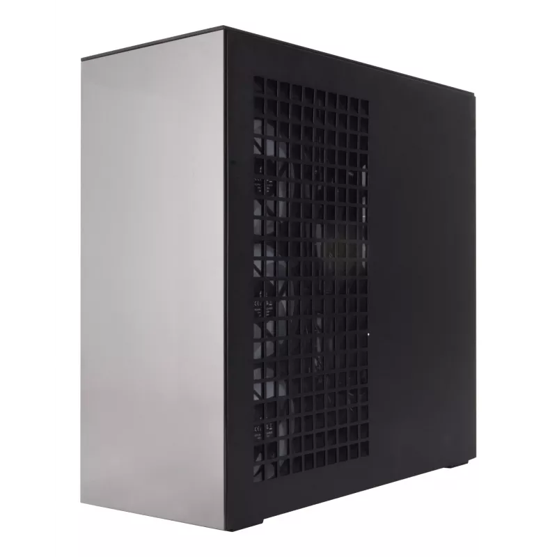 ARCTIC Xtender VG (Mirror Black) Caja de PC E-ATX premium con soporte vertical para GPU