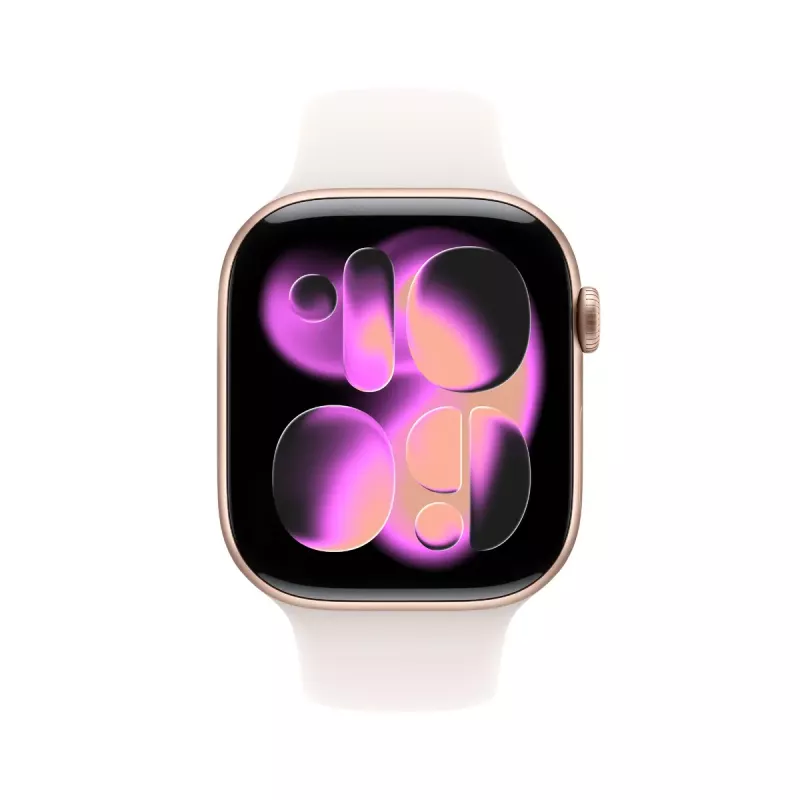 Smartwatch Apple Watch Series 11 GPS + Cellular 46mm caja de aluminio oro rosa correa deportiva Light Blush M/L