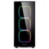 Caja de PC Sharkoon TG6 RGB Midi Tower negra