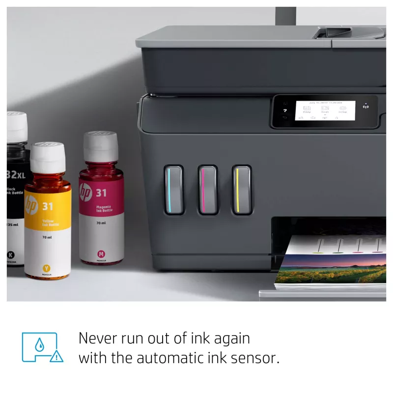 Impresora multifunción en color HP Smart Tank Plus 655 Wireless, copiadora, escáner