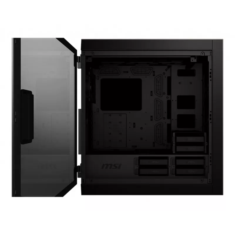 Caja de PC gaming MSI MPG SEKIRA 500G Midi-Tower negra