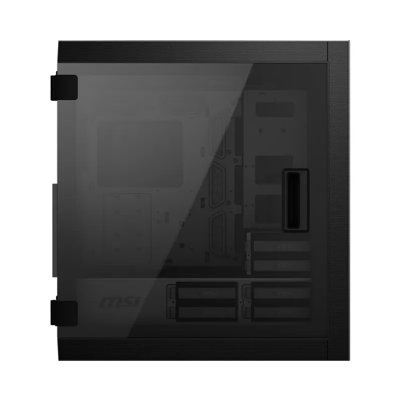 Caja de PC gaming MSI MPG SEKIRA 500P Full-Tower 'negra, 4x ventiladores PWM de 120mm, USB Type-C, panel de cristal templado, E-ATX, ATX, mATX, mini-ITX'