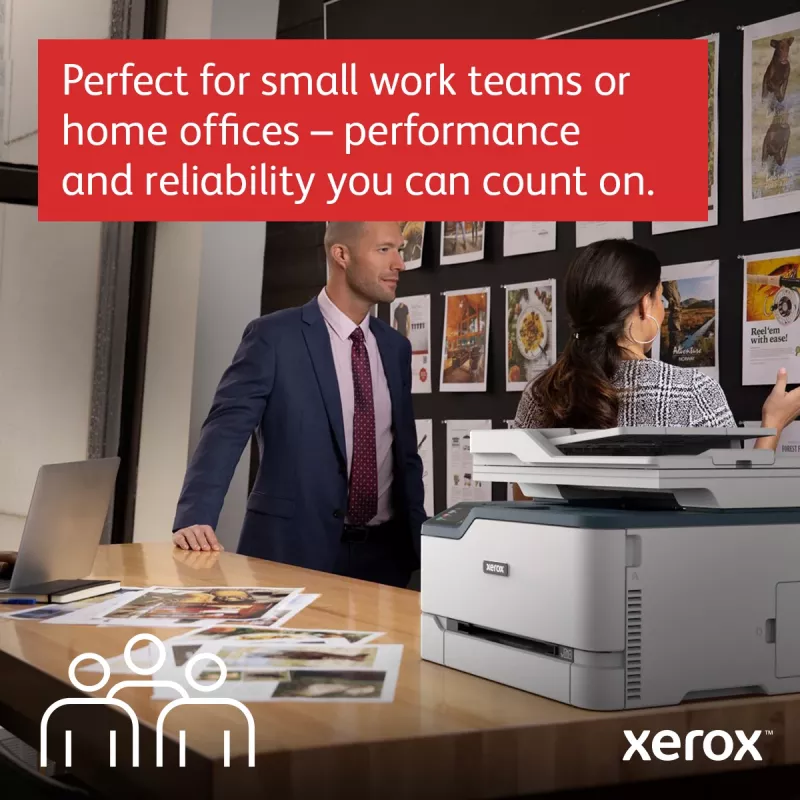 Xerox C235 A4 22ppm Wireless Copiar/Imprimir/Escanear/Fax PS3 PCL5e/6 ADF 2 bandejas de papel total 251 hojas