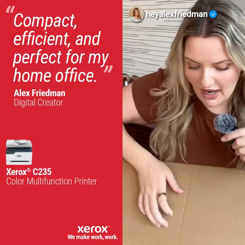 Xerox C235 A4 22ppm Wireless Copiar/Imprimir/Escanear/Fax PS3 PCL5e/6 ADF 2 bandejas de papel total 251 hojas