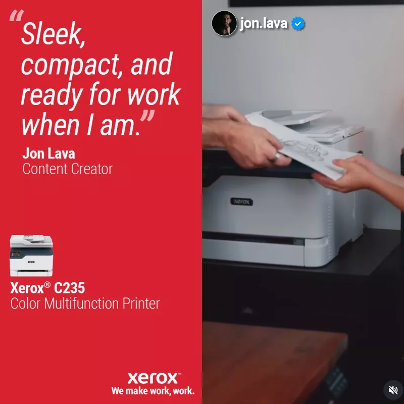 Xerox C235 A4 22ppm Wireless Copiar/Imprimir/Escanear/Fax PS3 PCL5e/6 ADF 2 bandejas de papel total 251 hojas
