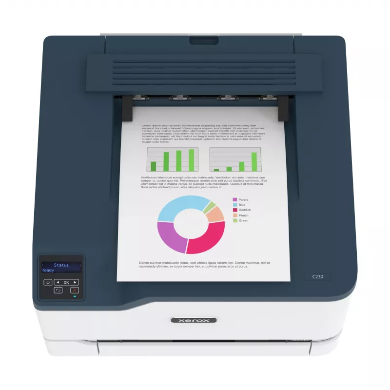 Xerox C230 A4 22ppm Wireless Dúplex Impresora PS3 PCL5e6 2 bandejas de papel total 251 hojas