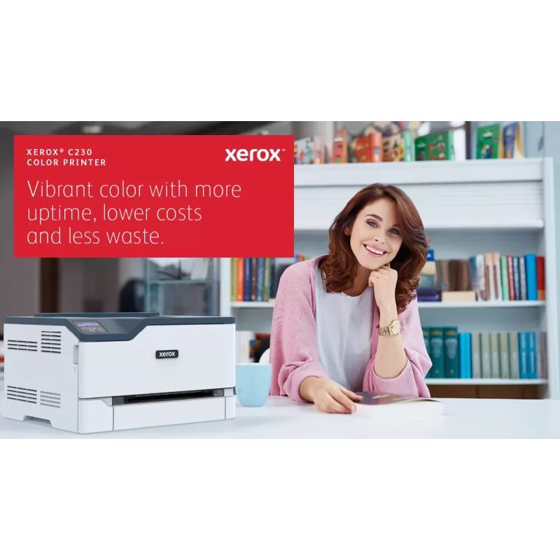 Xerox C230 A4 22ppm Wireless Dúplex Impresora PS3 PCL5e6 2 bandejas de papel total 251 hojas