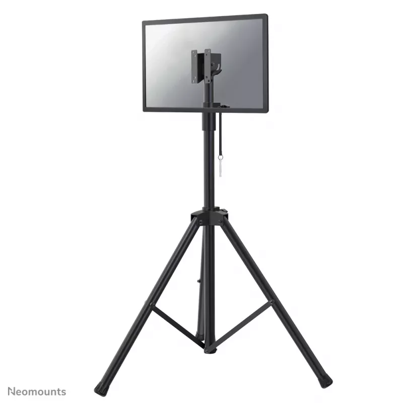Neomounts NS-FS200 negro Soporte de suelo 10-32 inch, 15 kg, 25,4 cm (10 inch), 81,3 cm (32 inch), 75 x 75 mm, 100 x 100 mm, 1080 - 1780 mm